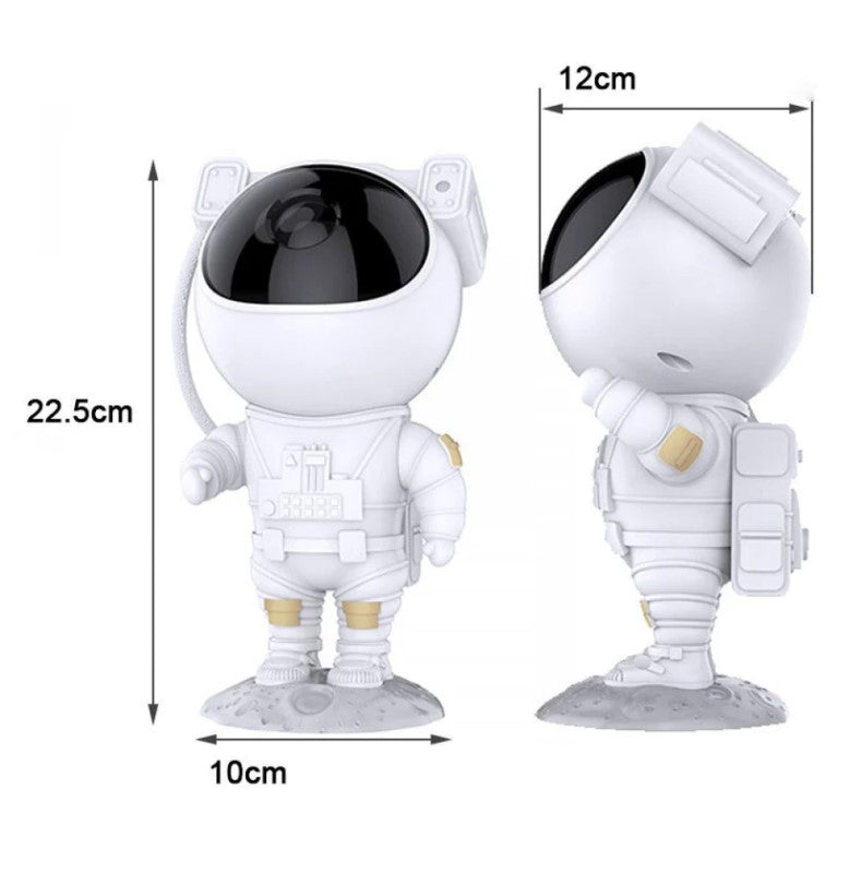 Projetor Astronauta Galaxy Sem Fio com Controle Super Divertido