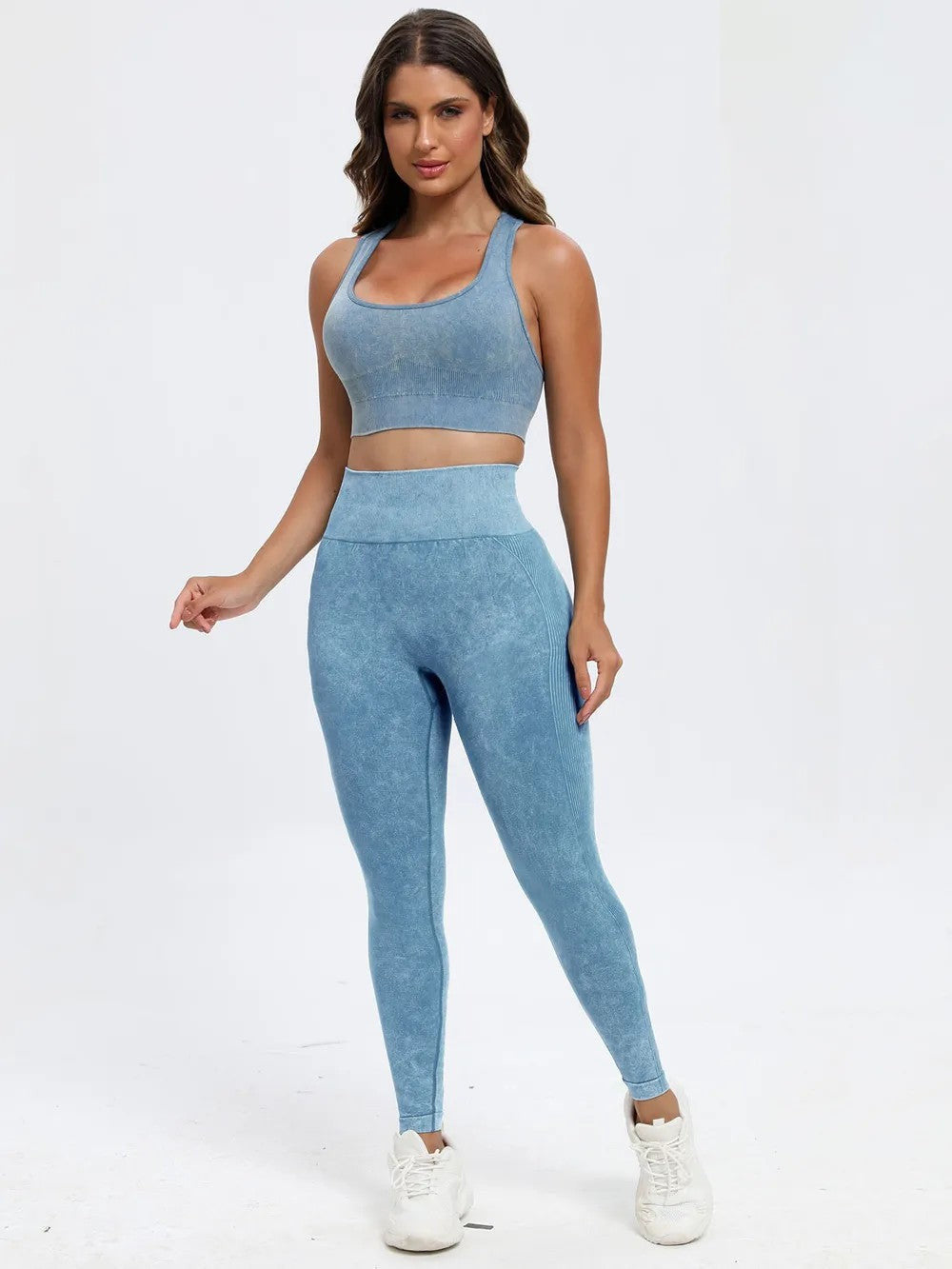 AURA ACTIVEWEAR SET | Gewichtheber-Top und Leggings | TS