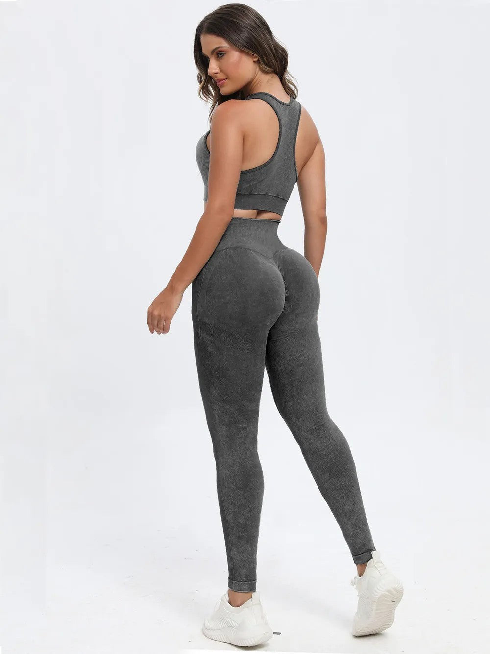 AURA ACTIVEWEAR SET | Gewichtheber-Top und Leggings | TS