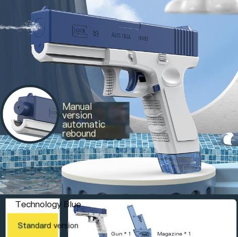 Arma de Água Realista Automática de Grande Capacidade Para Crianças Meninos e Meninas de Alta Pressão