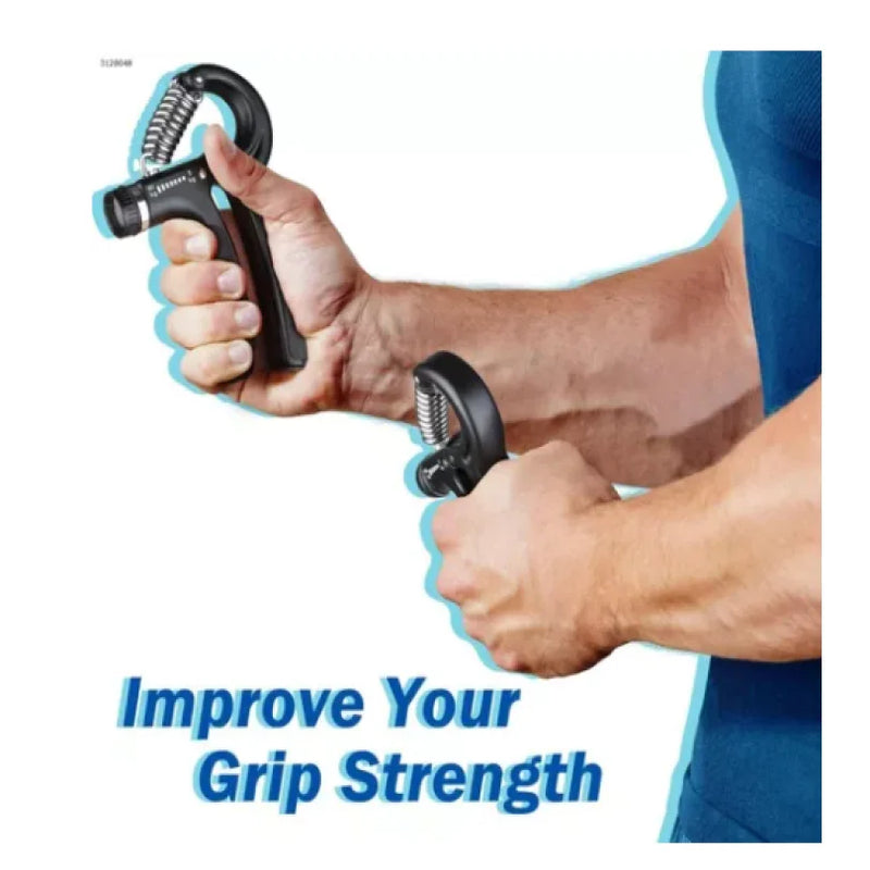 Hand Grip Adaptável Com Ajuste 5kg A 60kg Fisioterapia Anti-braço