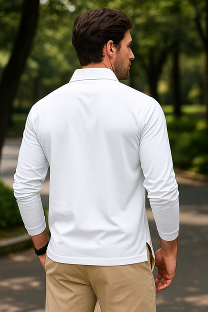 POLOSHIRT KLAUS | Poloshirt LANGARMSHIRT FÜR ALLE JAHRESZEITEN | TS