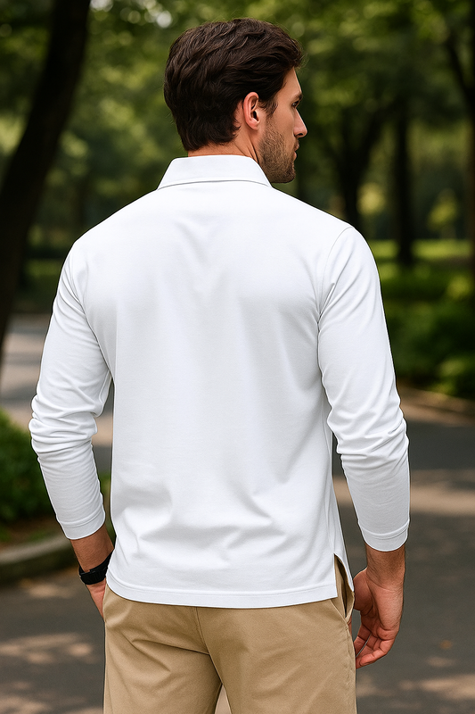 POLOSHIRT KLAUS | Poloshirt LANGARMSHIRT FÜR ALLE JAHRESZEITEN | TS