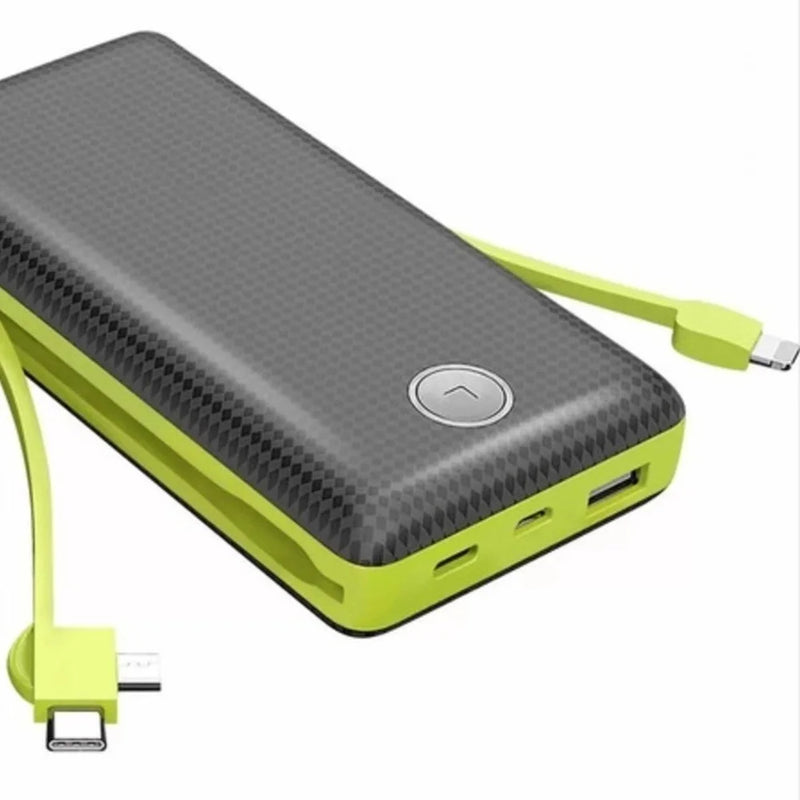 Carregador Portátil Bateria Power Bank 20000mah Para Iphone e Android