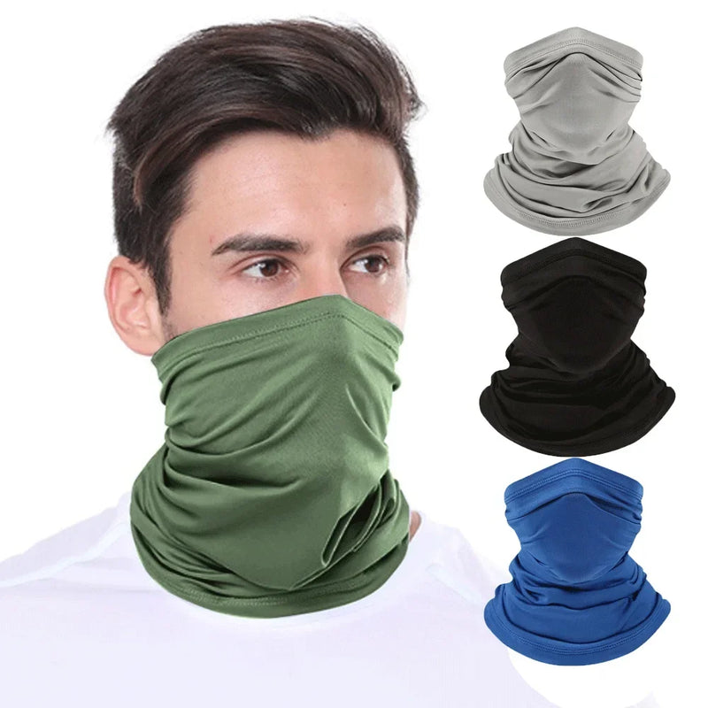 Lenço de Rosto Respirável Para Proteção Contra UV Para Caminhadas e Acampamento 12 em 1 Unisex