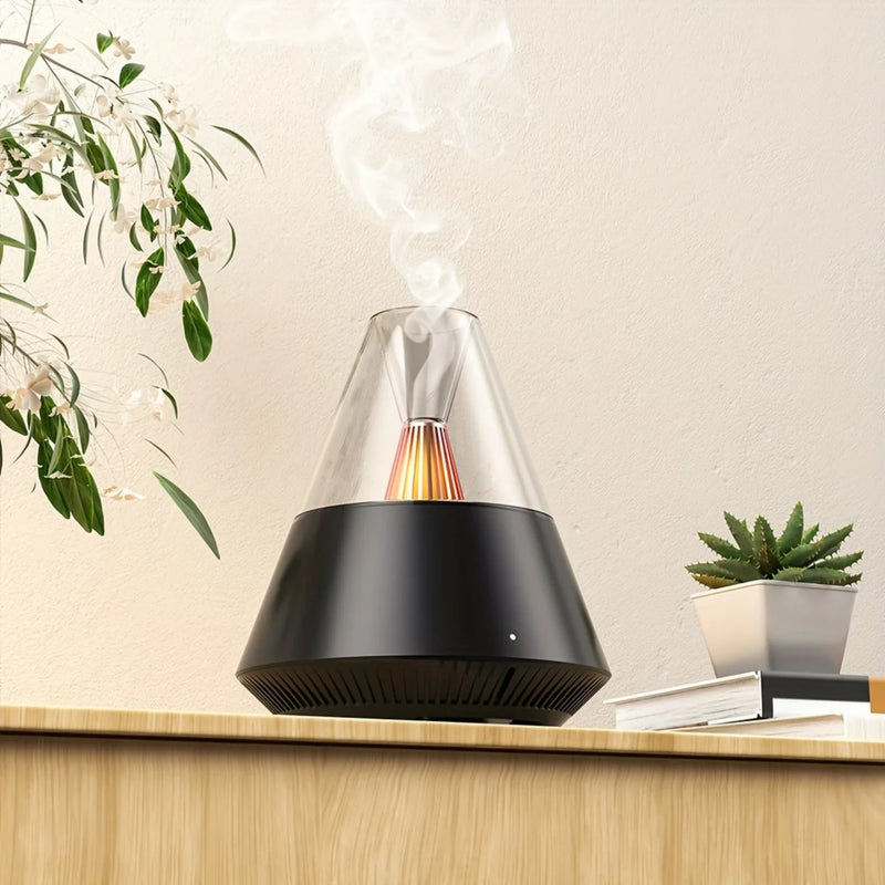 Umidificador de Ar Aromatizante e Difusor de Água com Luz Leve